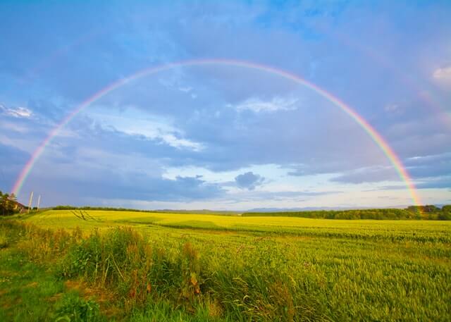 Rainbow in Storm